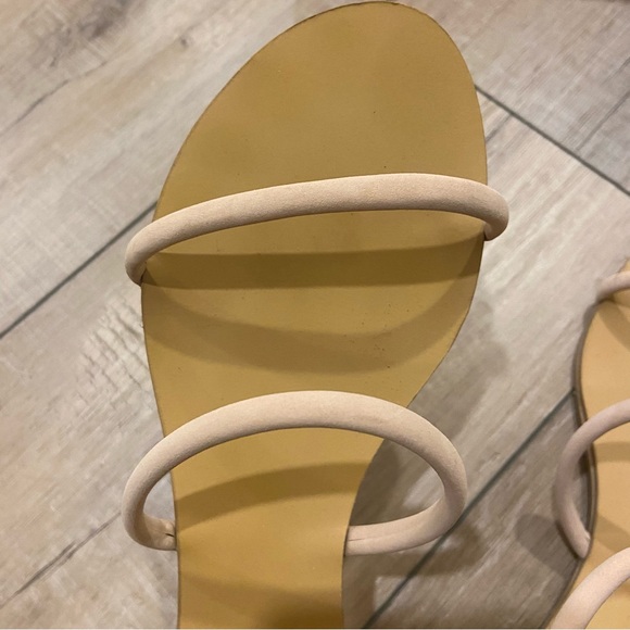 Nude minimalist sandals size 8 - Picture 4 of 6